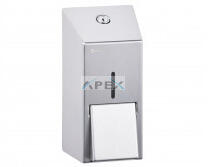 Merida Szappanadagoló, rozsdamentes, szálcsiszolt, utántöltős, 400ml