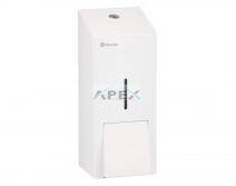 Merida STELLA WHITE Szappanadagoló, rozsdamentes, fehér, utántöltős, 800ml