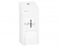 Merida STELLA WHITE Habszappan adagoló, rozsdamentes, fehér, 2000 adag