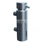 Merida Szappanadagoló, rozsdamentes, szálcsiszolt, fali, 300ml, D45S