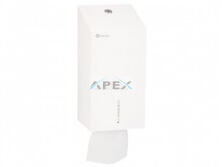 Merida STELLA WHITE Hajtogatott toalettpapír adagoló, rozsdamentes, fehér