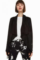 Desigual Lua fekete bársony női felső - 40