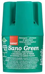 Sano Odorizant Solid pentru Rezervorul Toaletei Sano, Verde, 150 g (MAG0000539)