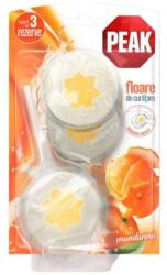 Peak WC Odorizant Peak WC Floare de Curatare, Mandarina, 3 bucati x 45 g (MAG1018479TS)