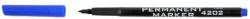 KOH-I-NOOR Marker Permanent, Varf Subtire, Albastru (KH-K4202-17A)