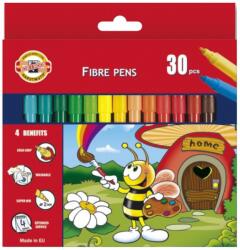 KOH-I-NOOR Markere Scolare Colectia Bees, 30 Culori (KH-K1002-30)