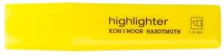 KOH-I-NOOR Marker Evidentiator Galben, Gros, Varf Tesit (KH-K7501-4)