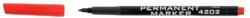KOH-I-NOOR Marker Permanent, Varf Subtire, Rosu (KH-K4202-08R)