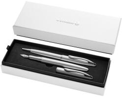 Pelikan Set Pix si Stilou Pelikan K/P36 Jazz Noble Elegance, in Cutie, Argintiu (HRZ-821919)