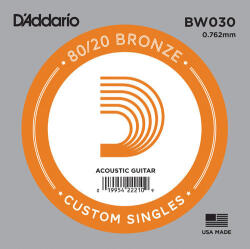 D'Addario BW030 Különálló akusztikus gitárhúr (BW030)