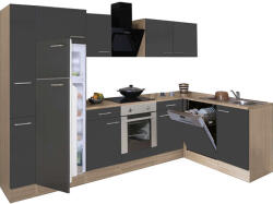 Leziter Yorki Konyhabútor - Sarok - 310 cm (LS310STAN-SUT-FF)