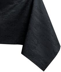 AmeliaHome Asztalterítő Vesta fekete dombornyomott modern 155x450 AmeliaHome