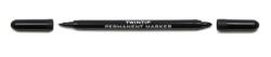 KOH-I-NOOR Marker Permanent cu 2 Capete, Negru (KH-K4223-38N)