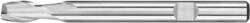 FORMAT Freza HSS Co8, Tip N, din 844 L, Lunga, 2 Taisuri, HSS, R 6 / 6, L 13 / 68 (FR.2115XX0600)