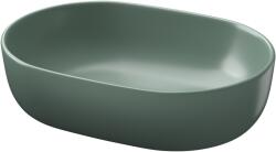 Cersanit Moduo mosdótál 50x35.5 cm ovális mosdótálak zöld matt K116-130 (K116130)