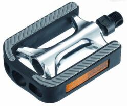 Spyral City AL NEW gumibetétes alumínium városi pedál, ezüst-fekete