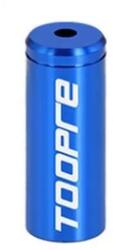 Spyral Toopre 4 mm-es fém bowdenház kupak váltóbowdenházhoz, kék, 1db