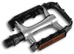 Spyral Speed alu keretes alu pedál, ipari siklócsapággyal, fekete-ezüst