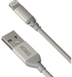 YENKEE USB Lightning szinkronizáló és töltő kábel, 2 m, YCU 612 SR