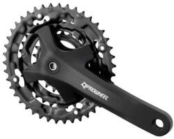 Prowheel MPE-401 négyszögtengelyes MTB hajtómű, 22-32-44T, 3x9, 175 mm, alumínium, fekete