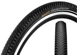 Continental Double Fighter III 29x2, 0 (50-622) külső gumi (köpeny), reflexcsíkos, 915g, fekete - bikepro - 9 900 Ft