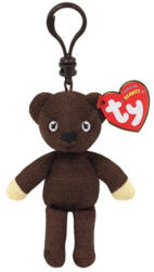Ty Beanie Babies plüss kulcstartó figura - Mr. Bean macija (8.5 cm) (TY_46203)