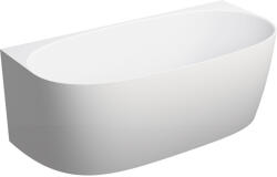 Omnires Valencia M+ cada de perete 158x77 cm ovala alb VALENCIASWPBM (VALENCIASWPBM)