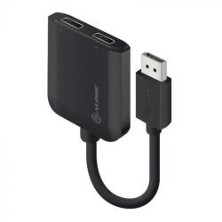 ALOGIC DP2DP-ADP video átalakító kábel DisplayPort 2 x DisplayPort Fekete (DP2DP-ADP)