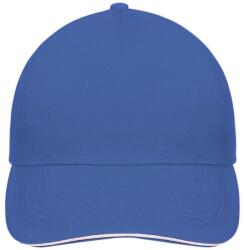 SOL'S Sunny baseball sapka fehér|kék