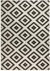 Hanse Home Черно-кремав килим за открито , 80 x 150 cm Malta - NORTHRUGS (103129-80x150)