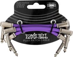 Ernie Ball Flex 3 Pack Purple 7, 62 cm Oblic - Oblic Cablu patch (P378844)