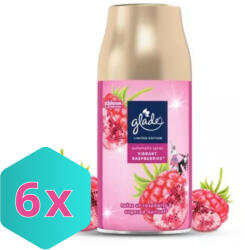 Glade Automata Légfrissítő UTÁNTÖLTŐ 269ml, Vibrant Raspberries/Málna KARTON - 4 db (K5000204379174)
