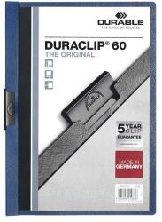 DURABLE Klipmappa DURABLE Duraclip A/4 60 lapig sötétkék (220907) - tonerpiac