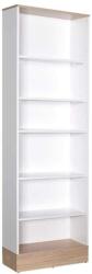 Adore Bibliotecă Adore Base cu 6 Rafturi, Alb, 60x197x26 cm (KTP-860-MB-1) Biblioteca