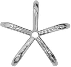 pakoworld Picioare scaun birou Jine Argintiu (274-000019)