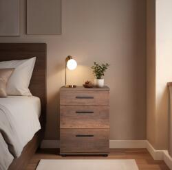 Adore Noptiera Adore Trendline, 3 sertare, 40x57x39 cm (KMD-530-OO-1)
