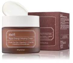 Dear, Klairs Maple Energy Infusing Cream revitalizáló és öregedésgátló krém juharfanedvvel