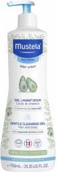 Mustela Нежен измиващ гел Mustela - За коса и тяло, 750 ml - baby