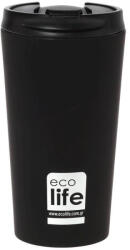 Ecolife Pahar Termos Oțel inoxidabil Fără BPA 370ml Black 33-BO-4015 (33-BO-4015)