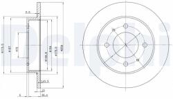 DELPHI Disc frana DELPHI BG3070 (BG3070) - fixbox