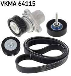 SKF Set curea transmisie cu caneluri SKF VKMA 64115 (VKMA 64115) - automobilus