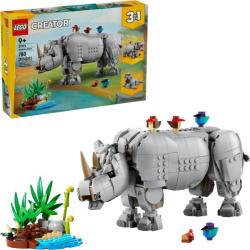 LEGO® Creator 3-in-1 - Vadállatok: Fenséges orrszarvú madarakkal (31171)