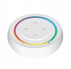 Mi-Light FUTS2-W RGB+CCT mágneses fali okos távirányító, 2, 4GHz, 3V, elemes, fehér (FUTS2-W)