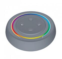 Mi-Light FUTS2-G RGB+CCT mágneses fali okos távirányító, 2, 4GHz, 3V, elemes, szürke (FUTS2-G)