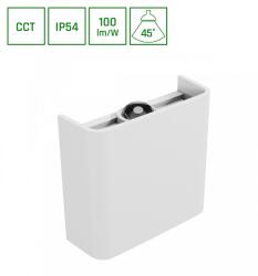 spectrumLED Kültéri Fali lámpa, fehér, 3000K-6500K szabályozható, beépített LED, 150 lm, CRI >90, 45°, SPECTRUM LED SLIP007016 (SLIP007016)