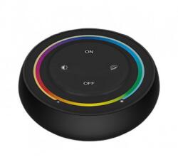 Mi-Light FUTS2-B RGB+CCT mágneses fali okos távirányító, 2, 4GHz, 3V, elemes, fekete (FUTS2-B)