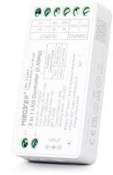 Mi-Light FUT035S+ SLIM 2 az 1-ben Dimmer/CCT LED vezérlő, 12A, 12-24V DC (FUT035S+)