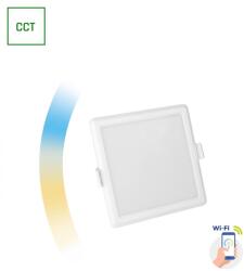 spectrumLED LED panel, fehér, 3000K-6500K szabályozható, beépített LED, 520 lm, CRI 80, 120°, SPECTRUM LED SLI038018CCT (SLI038018CCT)