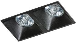 AZzardo Pio beépíthető lámpa, fekete, GU10, 2x50W, AZ-1720 (AZ-1720)