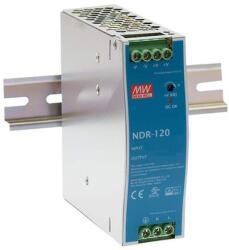 MEAN WELL NDR-120-48 120W/48V/0-2, 5A tápegység (NDR-120-48)